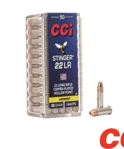 CCI Stinger .22LR 32gr. CPHP (50rds & 5000rds)