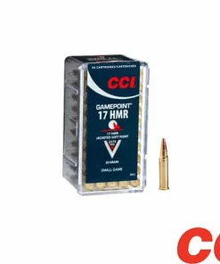 CCI Game-Point .17 HMR 20gr. JSP (50rds, 500rds & 2000rds)