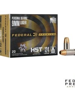 Federal Premium 9mm 124gr. HST (20rds & 200rds)