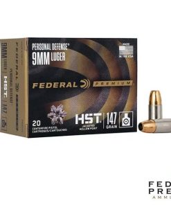 Federal Premium 9mm 147gr. JHP 200rds