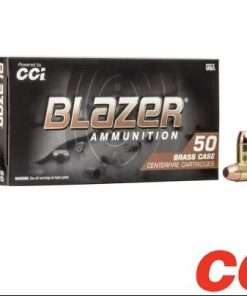 CCI Blazer Brass .40 S&W 165gr. FMJ (50rds & 1000rds)