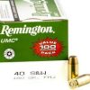 Remington .40 S&W 180gr MC 100rds
