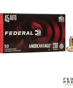 Federal American Eagle .45 ACP 230gr. FMJ (50rds & 500rds)