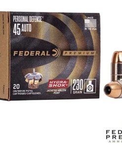 Federal Premium .45 ACP 230gr. JHP 20rds