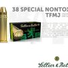 Sellier & Bellot .38 TFMJ 158 gr NON TOX (50rds & 1000rds)