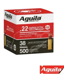 Aguila Super Extra .22LR 38gr. HP (500rds & 2000rds)
