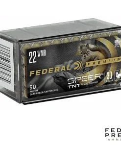 Federal Premium V-Shok .22WMR 30gr. JHP (50rds & 500rds)