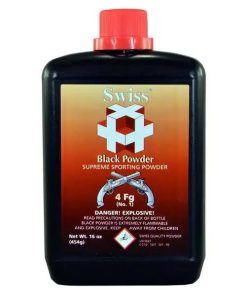 SWISS BLACK POWDER 4F 1LB 25/CS
