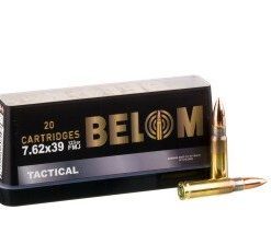 Belom 7.62x39mm 123gr FMJ 480rds
