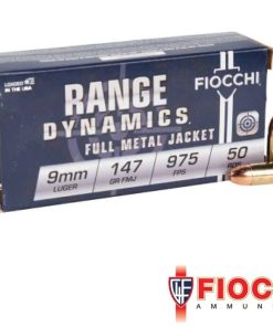 Fiocchi 9mm 147gr FMJ 1000rds