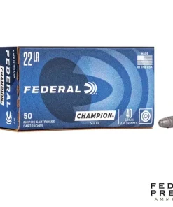 Federal Champion .22LR 40gr. Solid (500rds & 5000rds)