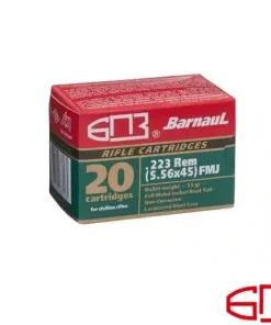 Barnaul .223 Rem 55gr. FMJ 20rds