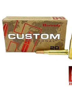 Hornady Custom .308 Win 220gr. InterLock RN (20rds & 200rds)