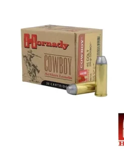 Hornady Cowboy .45 Colt 255gr. Lead (20rds & 200rds)