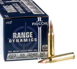 1000 Rounds of .223 Ammo by Fiocchi - 55gr FMJ