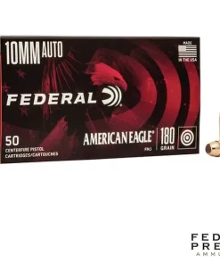 Federal American Eagle 10mm 180gr. FMJ (50rds & 1000rds)