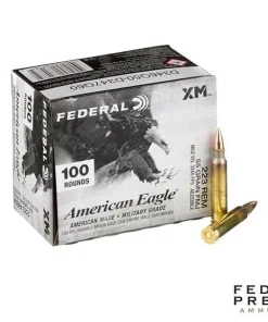 Federal American Eagle .223 Rem 55gr. FMJ-BT 100rds