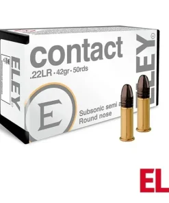Eley Contact .22LR 42gr. RN (50rds & 500rds)