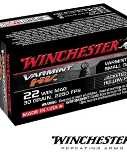 Winchester Varmint HV .22WMR 30gr. JHP 50rds