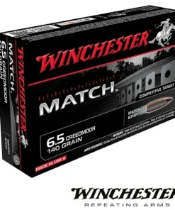 Winchester Match 6.5 Creedmoor 140gr. BTHP (20rds & 200rds)