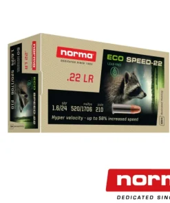 Norma Eco Speed .22LR 24gr (50rds, 500rds & 5000rds)