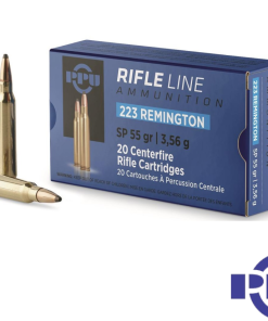 PPU .223 Rem 55gr. SP (20rds & 200rds)