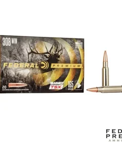 Federal Barnes .308 Win 165gr. TSX 20rds
