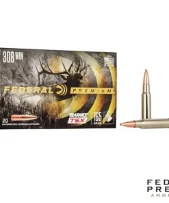 Federal Barnes .308 Win 165gr. TSX 200rds