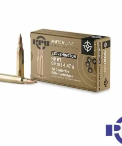 PPU Match .223 Rem 69gr. HPBT (20rds & 200rds)