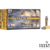 Federal Gold Medal HV Match .22LR 40gr. Solid 500rds